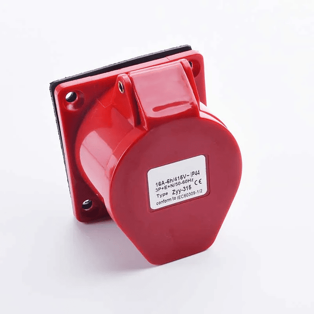 Enchufe Hembra Embutido 16A 3P+N+T 380V