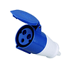 Enchufe Hembra Volante 32A 2P+T 220V