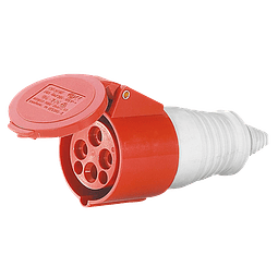 Enchufe Hembra Volante 32A 3P+T 380V