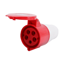 Enchufe Hembra Volante  32A 3P+N+T 380V