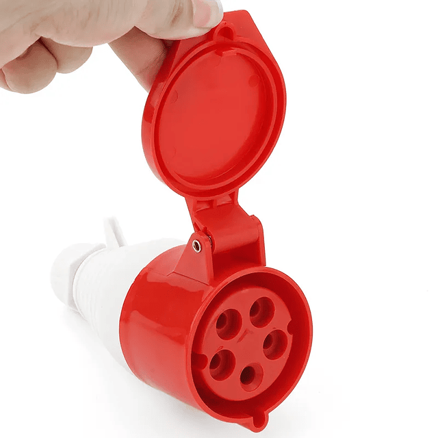 Enchufe Hembra Volante  32A 3P+N+T 380V