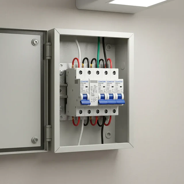 Interruptor automático 1x10A 6KA Curva C Stanford