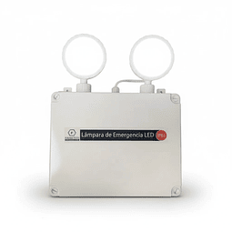 Lámpara de Emergencia IP65 2x8W LED Industrial