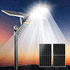 LUMINARIA LED SOLAR CON PANEL 200W