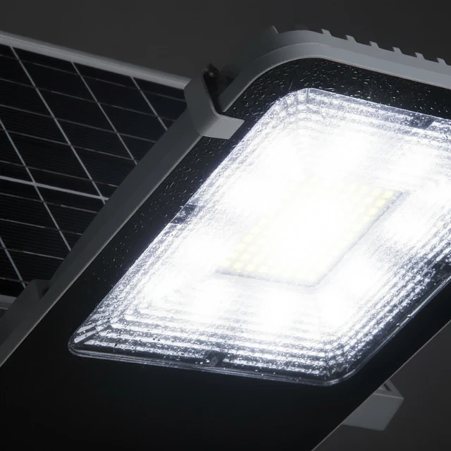 LUMINARIA LED SOLAR CON PANEL 200W