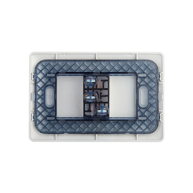 Pack 5 unidades enchufe simple champagne 10a 250v Stanford 