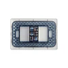 Pack 5 unidades enchufe simple champagne 10a 250v Stanford 