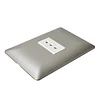 Pack 5 unidades enchufe simple champagne 10a 250v Stanford 
