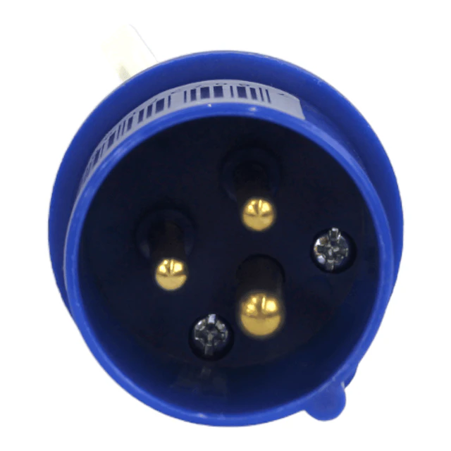 Pack 5 Enchufe Hembra S/P + Macho 16A 2P+T 220V