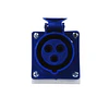 Pack 5 Enchufe Hembra S/P + Macho 16A 2P+T 220V