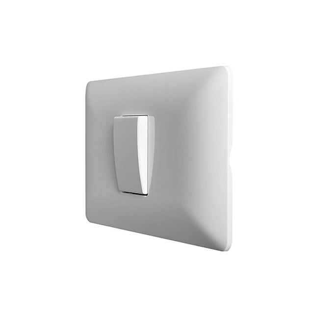 Pack 5 Interruptor simple blanco 9/12 10A 250V Stanford