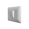 Pack 5 Interruptor simple blanco 9/12 10A 250V Stanford