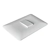 Pack 5 Interruptor simple blanco 9/12 10A 250V Stanford