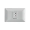 Pack 5 enchufe simple blanco 10a 250v Stanford