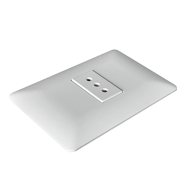 Pack 5 enchufe simple blanco 10a 250v Stanford