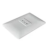 Pack 5 enchufe simple blanco 10a 250v Stanford