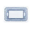 Pack 10 placa ciega blanca con soporte Stanford
