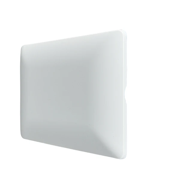 Pack 10 placa ciega blanca con soporte Stanford