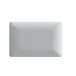 Pack 10 placa ciega blanca con soporte Stanford
