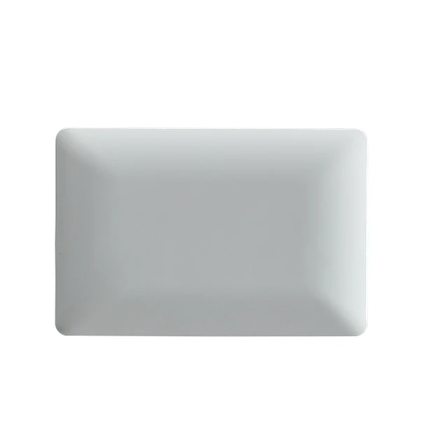 Pack 10 placa ciega blanca con soporte Stanford