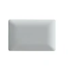 Pack 10 placa ciega blanca con soporte Stanford