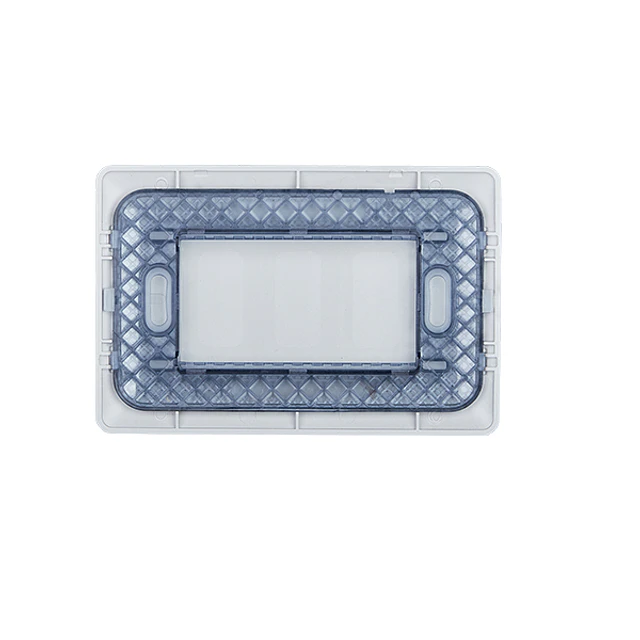 Pack 10 placa ciega champagne con soporte Stanford