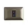 Pack 5 enchufe simple café 10a 250v Stanford