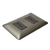 Pack 5 enchufe doble café 10a 250v Stanford