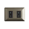 Pack 5 enchufe doble café 10a 250v Stanford