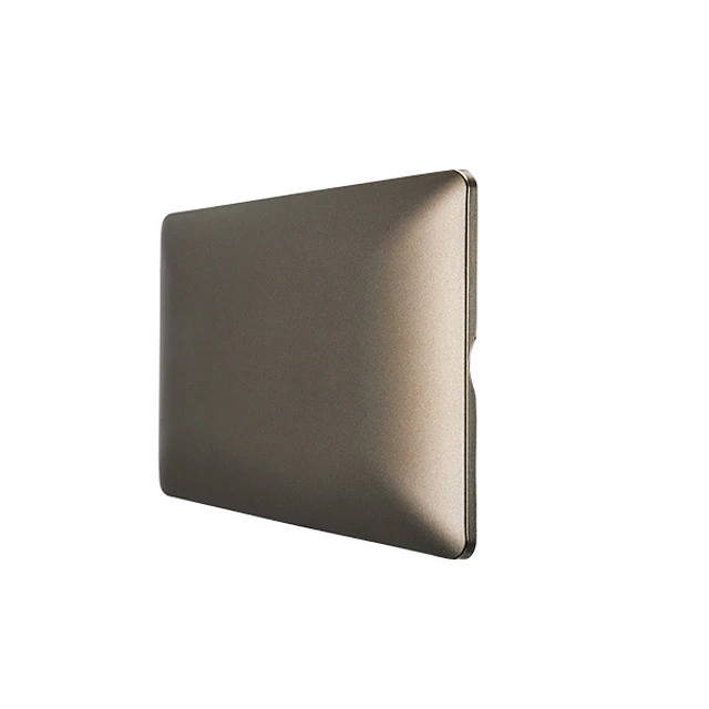 Pack 10 placa ciega café con soporte Stanford