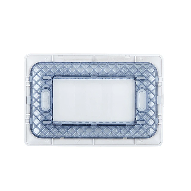 Pack 10 placa ciega café con soporte Stanford