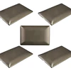 Pack 10 placa ciega café con soporte Stanford