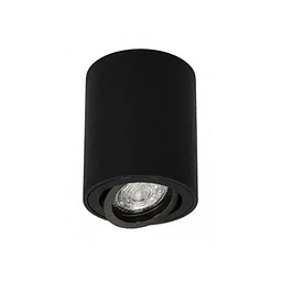 APLIQUE CILINDRICO NEGRO GU10 "M"