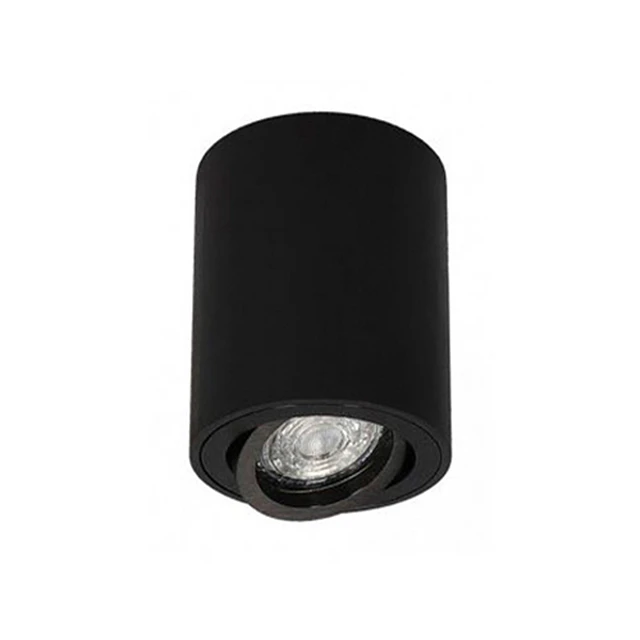 APLIQUE CILINDRICO NEGRO GU10 "M"