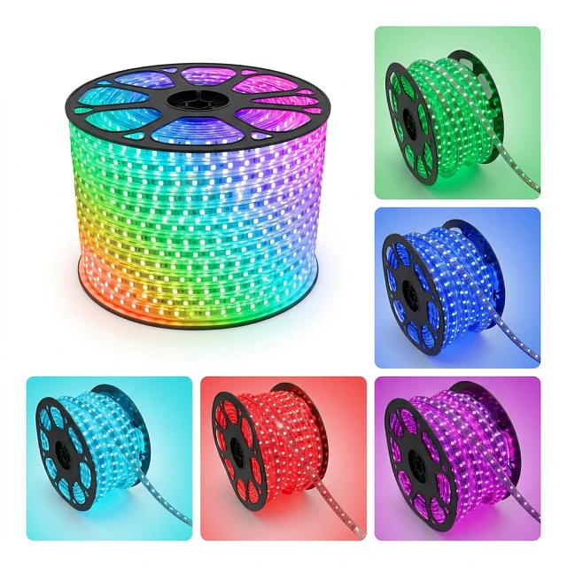 MANGUERA LED RGB IP65 220V 