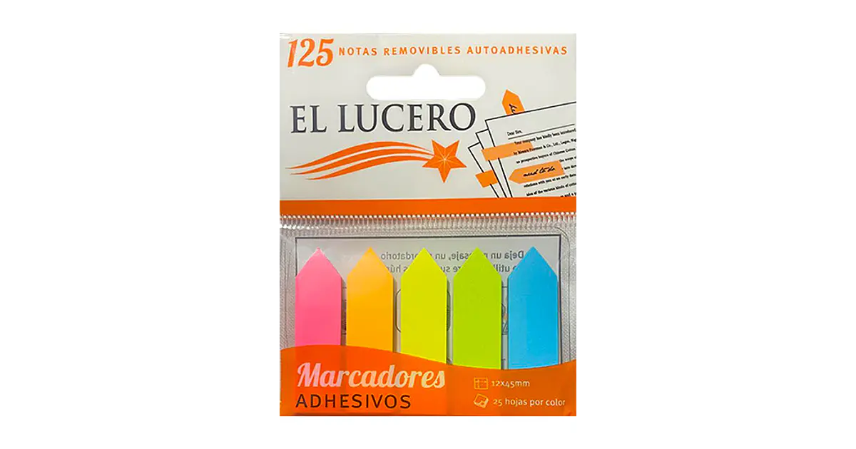 Banderines adhesivos