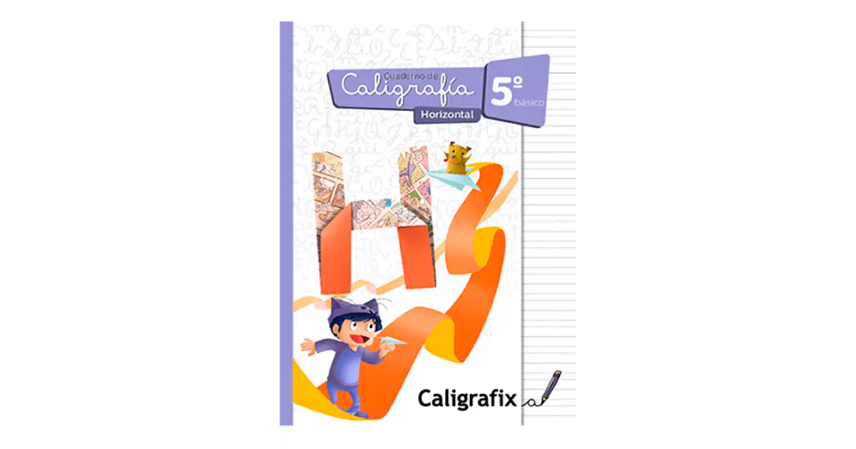 Caligrafía para 5° básico horizontal