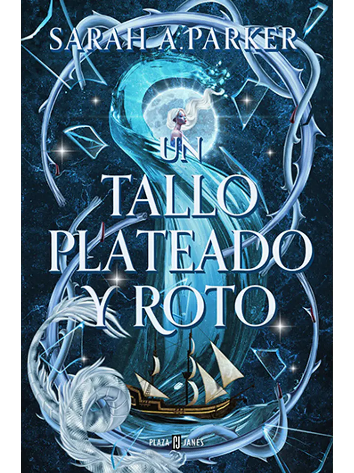 Un tallo plateado y roto 1