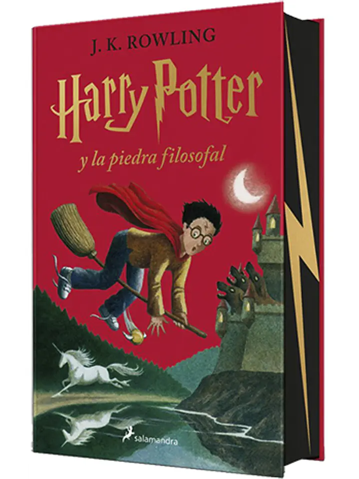 Harry Potter y la piedra filosofal (con cantos pintados) 1