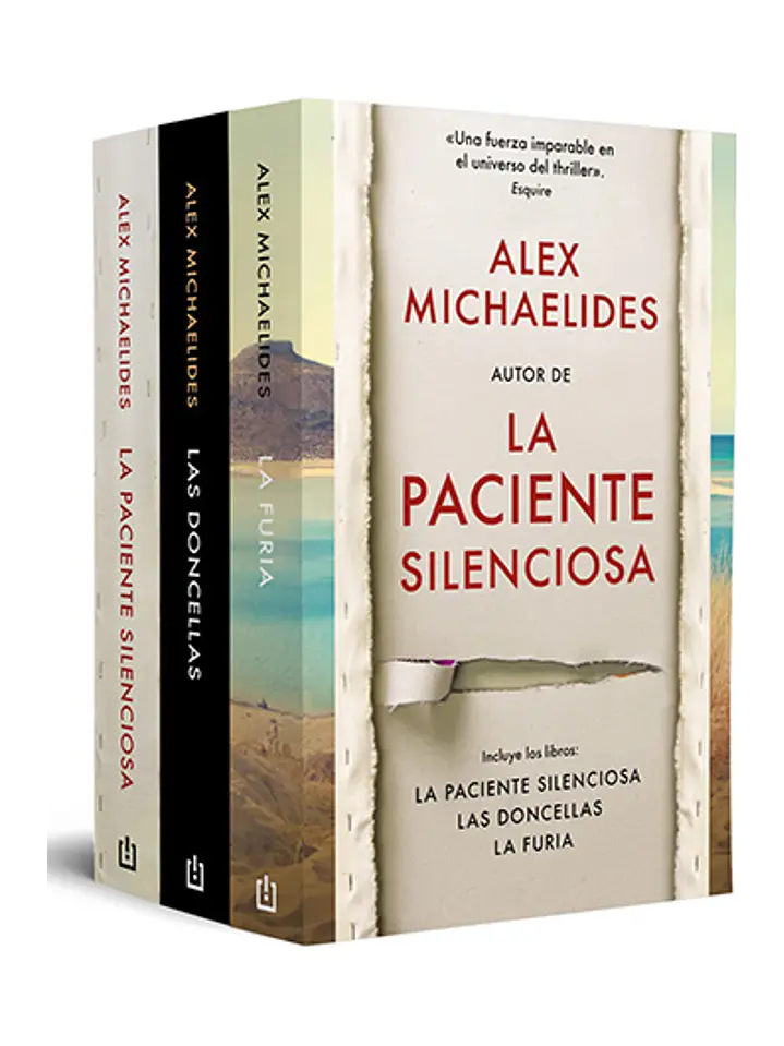 Pack Alex Michaelides (La paciente silenciosa | La furia | Las Doncellas) 1
