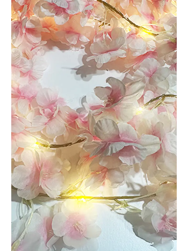 Flores con luces 3
