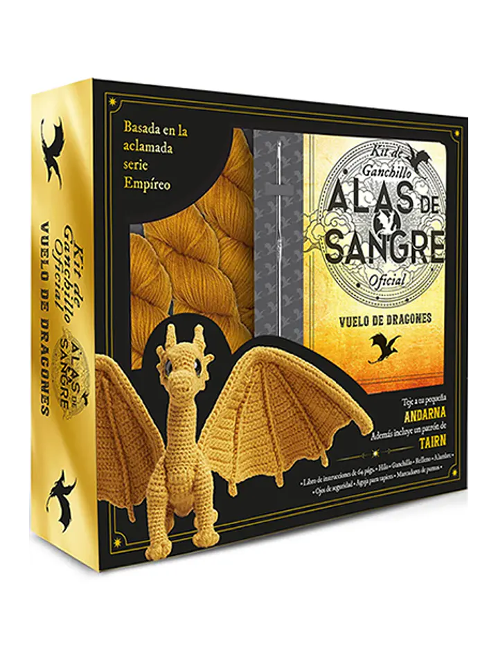 Kit de ganchillo Alas de Sangre 1