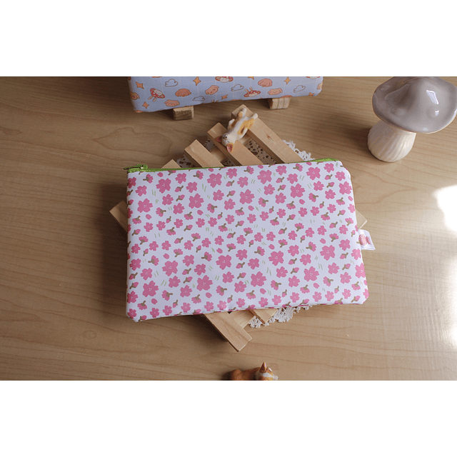 Estuche Plano Sakura 