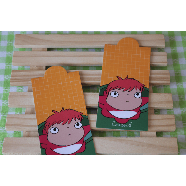 Marcapaginas con imán Ponyo Amarillo