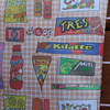 Funda para libro A4 dulces