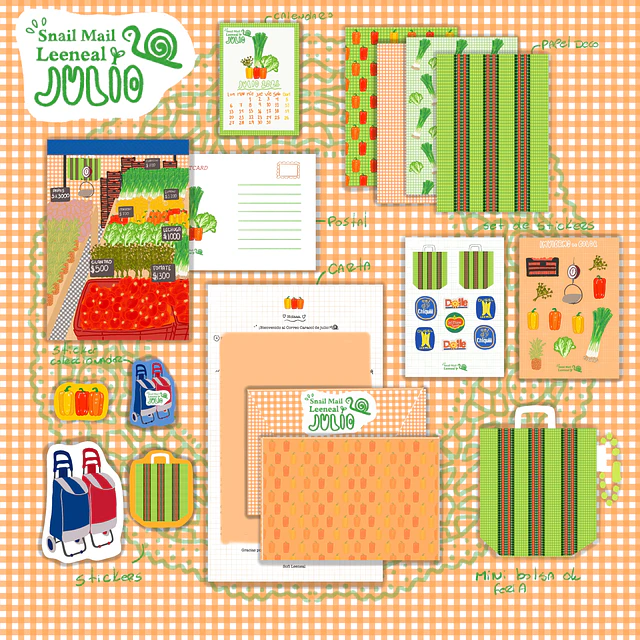 Snail Mail (Correo Caracol) Mes de Julio