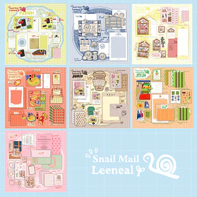 Snail Mail Pack / Febrero - Marzo - Abril - Mayo - Junio- Julio- Agosto