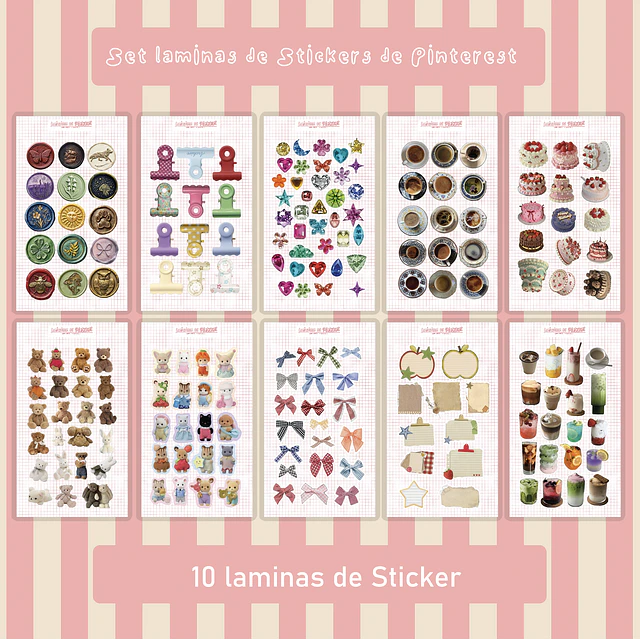 Set laminas de Pinterest vol 1