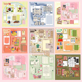 Snail Mail Pack/ Febrero-Marzo-Abril-Mayo-Junio-Julio-Agosto- Septiembre- Octubre