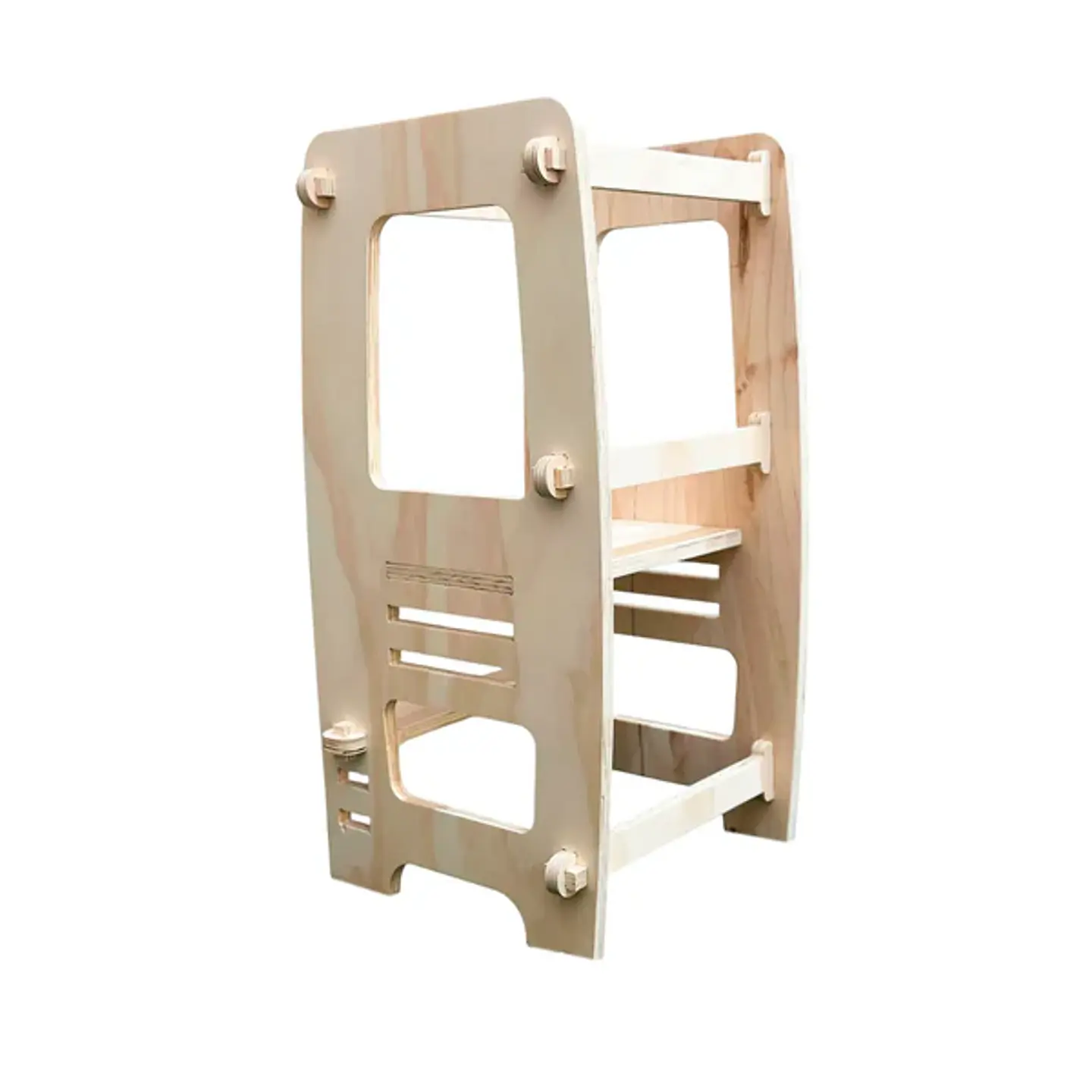 Torre de Aprendizaje Montessori de Madera para Niños 1